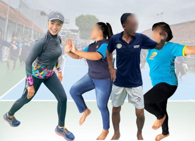 
 Awali Hari Dengan Gerak, Lapas Klaten Gelar Senam Untuk WBP