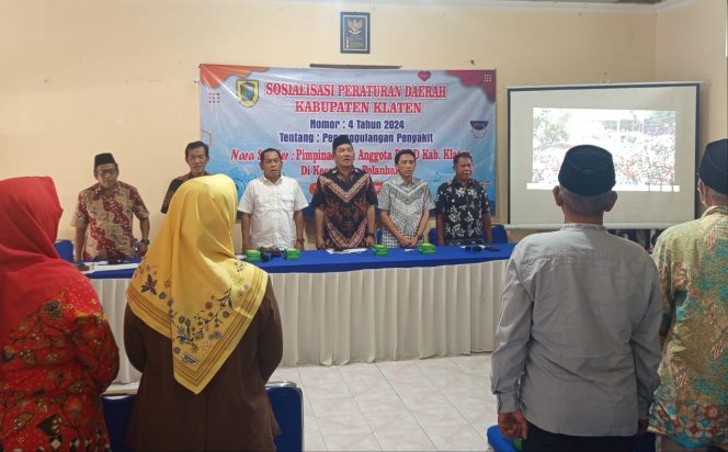 
 Waspadai Penyakit DB Dan Leptospirosis : Sosialisasi Perda No 4 Tahun 2024 di Kapungan Polanharjo