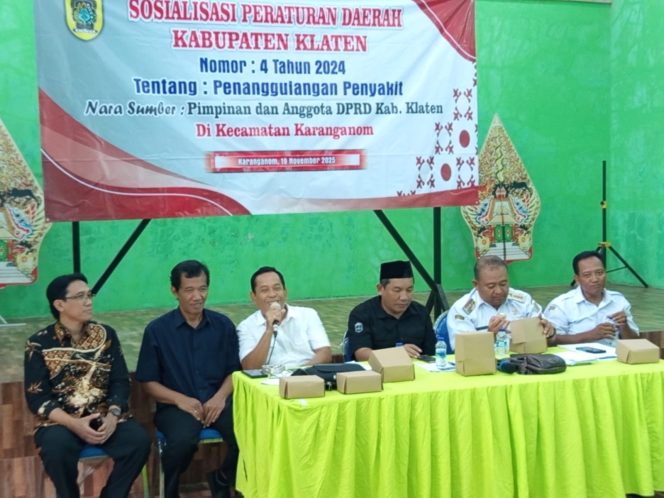 
 SOSPER Anggota DPRD Klaten TIM 1  : Hati – hati Dengan Penyakit Leptospirosis, Yang Disebabkan Dari Kencing Tikus
