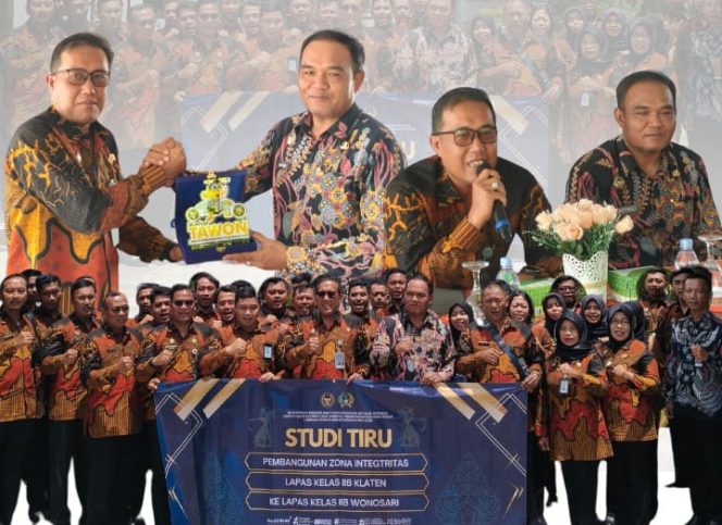 
 Lapas Kelas IIB Klaten Laksanakan Studi Tiru ke Lapas Kelas IB Wonosari Terkait Pembangunan Zona Integritas
