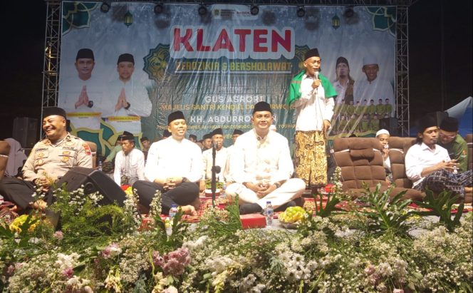 
 Dzikir Dan Sholawat Bergema di Bumi Majegan : KBBS Klaten Bersinar