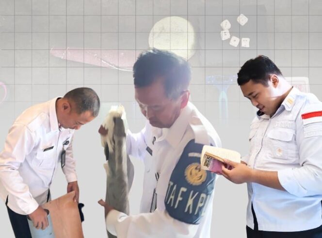 
 Laksanakan Program Akselerasi Menteri Imipas RI Wujudkan Lapas Bersinar, Lapas Klaten Gelar Razia Rutin Kamar Hunian WBP