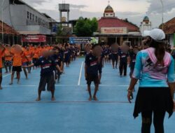 Lapas Klaten Gelar Agenda Rutin Senam Rabu Pagi Untuk WBP : Badan Sehat Pikiran Jernih