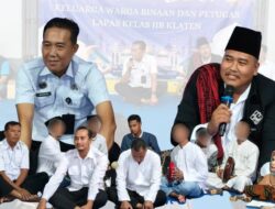 Pererat Silaturahmi Serta Lepas Rindu di Bulan Suci, Lapas Klaten Gelar Buka Puasa Bersama WBP Dan Keluarga Binaan