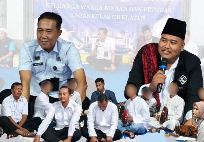 
 Pererat Silaturahmi Serta Lepas Rindu di Bulan Suci, Lapas Klaten Gelar Buka Puasa Bersama WBP Dan Keluarga Binaan