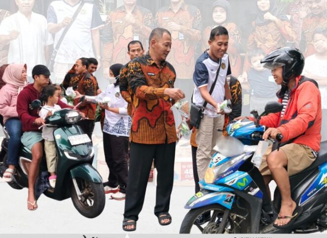 
 Berbagi Berkah Ramadhan, Lapas Klaten Bagikan Ratusan Paket Takjil Kepada Masyarakat