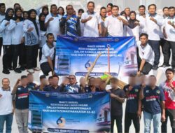 Peringati Hari Pemasyarakatan Ke- 62, Lapas Klaten Gelar Kegiatan Bakti Sosial Kebersihan Lingkungan Lapas Bersama Seluruh Pegawai  Dan WBP