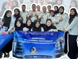 Peringati Hari Bakti Pemasyarakatan Ke-62, Pegawai Lapas Klaten Laksanakan Donor Darah 