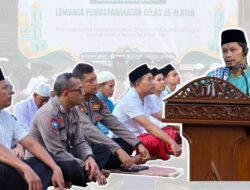 Gema Takbir Dibalik Jeruji, Lapas Klaten Gelar Salat Idul Adha Dan Penyembelihan Hewan Kurban