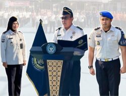 Peringati Harlah Pancasila , Pegawai Dan WBP Lapas Klaten Bersatu Laksanakan Upacara Bendera