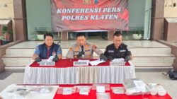 Polres Klaten Ungkap 15 Kasus Narkotika Dengan 23 Tersangka