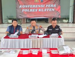 Polres Klaten Ungkap 15 Kasus Narkotika Dengan 23 Tersangka