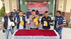 Polres Klaten Amankan Empat Pelaku Aniaya Pelajar Dengan Celurit di Prambanan